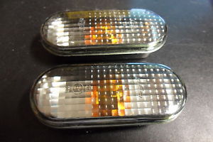 Side marker lamp set, VW Golf/Jetta III/Passat B4 95-97; smoked